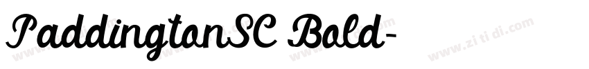 PaddingtonSC Bold字体转换